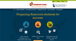 Desktop Screenshot of corestandards.org